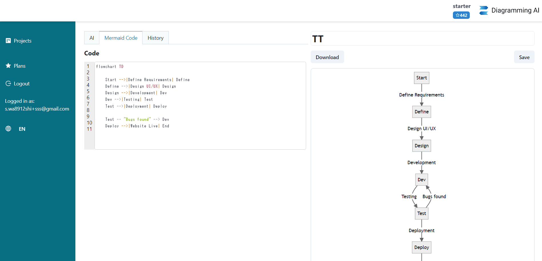 Diagramming AI Demo
