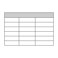 Simple Table